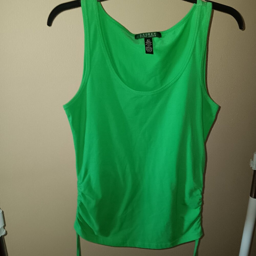Lauren Ralph Lauren Green Tank Top